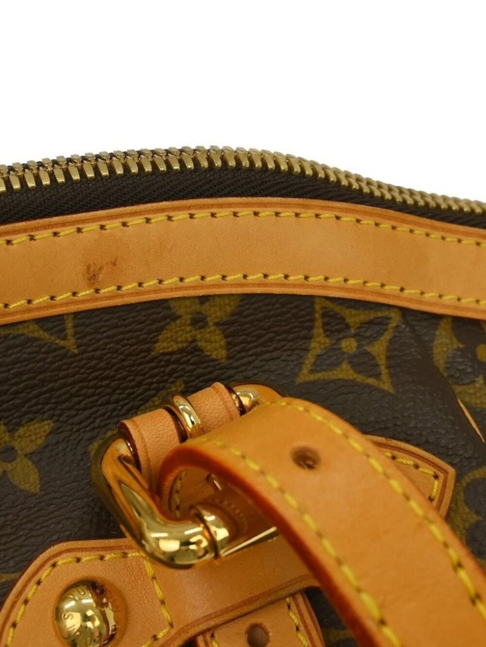 LOUIS VUITTON MONOGRAM TIVOLI GM HANDBAG - Picture 9 of 12